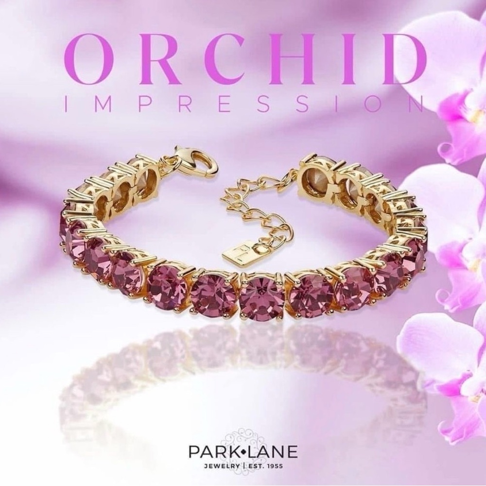 Park Lane Orchid Impression Bracelet